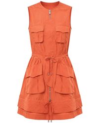 DSquared² - Sleeveless Mini Dress - Lyst