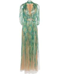 Elie Saab - Sequin-embellished Tulle Gown - Lyst