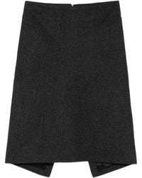 TOTEME - Twill Suit Midi Skirt - Lyst