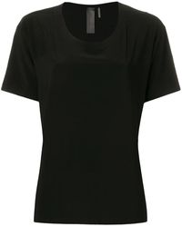 Norma Kamali - T-Shirt Met Ronde Hals - Lyst