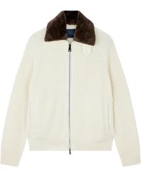 Paul & Shark - Gerippter Pullover mit Reißverschluss - Lyst