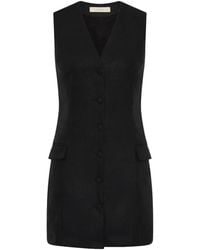 Faithfull the Brand - Eloise Mini V-Neck Dress - Lyst