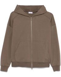 Brunello Cucinelli - Cotton Zipped Hoodie - Lyst