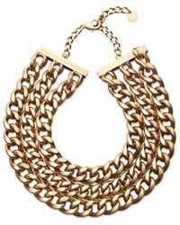 Carolina Herrera - Collana A Catena Con Logo - Lyst