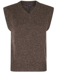 Soeur - V-Neck Knitted Vest - Lyst