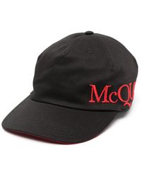McQueen - Alexander Mc Queen 632896 Man Black Hat - Lyst