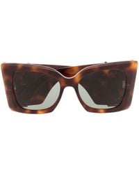 Saint Laurent - Sl M119 Oversized Cat-eye Sunglasses - Lyst