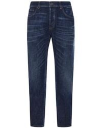 Dondup - Contrast-Stitching Jeans - Lyst
