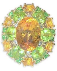 Stefere - 18K Multi-Stone Ring - Lyst