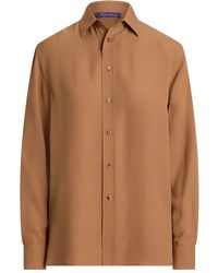 Ralph Lauren - Button-Up Blouse - Lyst