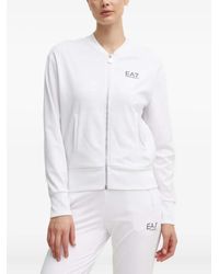 EA7 - Zip Pockets Jumpsuit - Lyst