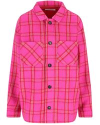 Giada Benincasa - Karierte Jacke Mit Stickerei - Lyst