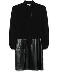 Liu Jo - Vestido con lazo en el cuello - Lyst