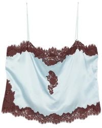 Doen - Avelaine Lace-Trim Top - Lyst