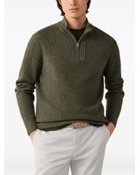 Hackett - Highland Stitch Pullover Mit Reißverschluss - Lyst