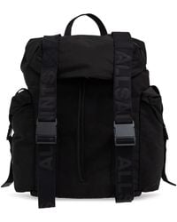 AllSaints - Rugzak Met Logoprint - Lyst