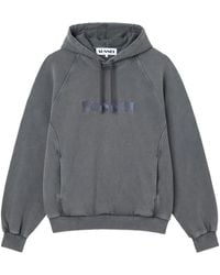 Sunnei - Hoodie Van Biologisch Katoen - Lyst