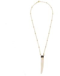 BLAKLACE - Beaded Pendant Necklace - Lyst