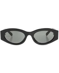Tory Burch - Oval-Frame Sunglasses - Lyst