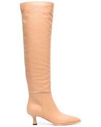 3Juin - Pointed-Toe Knee-High Boots - Lyst