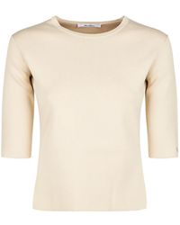 Max Mara - Pure Stretch T-Shirt - Lyst
