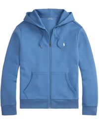 Polo Ralph Lauren - Full-Zip Logo-Embroidery Hoodie - Lyst