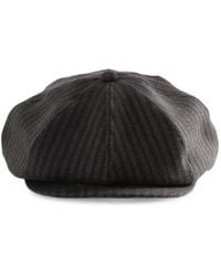 TAIGA TAKAHASHI - Casquette À Rayures - Lyst