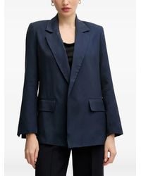 Pedro Del Hierro Madrid - Notched-Lapel Blazer - Lyst