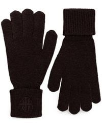 ARMANI EXCHANGE - Guanti Con Logo Ricamato - Lyst