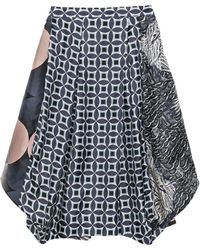 Biyan - Zijden Rok Met Print - Lyst