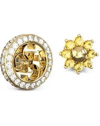 Guess - 4G Crystals Set Studs - Lyst