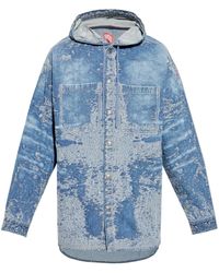DIESEL - D-Dewny-Hood Shirt - Lyst