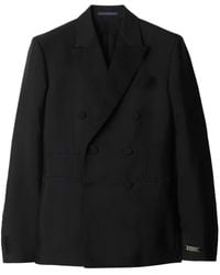 Burberry - Wool-Blend Blazer - Lyst