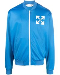 Off-White c/o Virgil Abloh - Arrows-Print Track Jacket - Lyst
