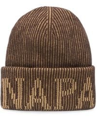 Napapijri - Iwa Logo-Knit Beanie Hat - Lyst