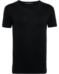 Dolce & Gabbana - Cotton jersey T-shirt - Lyst