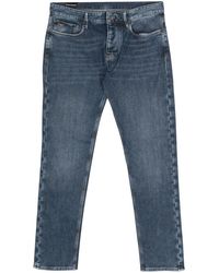 Emporio Armani - Slim Denim Jeans - Lyst