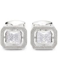 Tateossian - Crystal-Embellished Cufflinks - Lyst