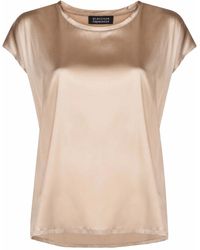 Gianluca Capannolo - Satin-Finish Short-Sleeve T-Shirt - Lyst