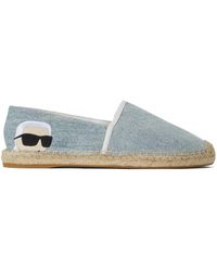 Karl Lagerfeld - Espadrillas Kamini - Lyst