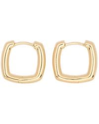 Tom Wood - Small Frame Square Hoop Earrings - Lyst