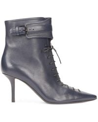 Philosophy Di Lorenzo Serafini - Lace-Up Buckle-Strap Ankle Boots - Lyst