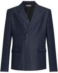 Jacquemus - Blazer With Open Lapels - Lyst