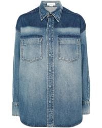 Victoria Beckham - Denim Shirts - Lyst