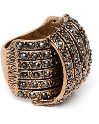 BLAKLACE - Crystal Embellished Ring - Lyst