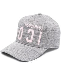 DSquared² - Baseballkappe Mit Logo-Print - Lyst