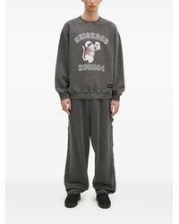 Neighborhood - Graphic-Print Crew-Neck Sweatshirt - Lyst