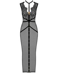 Maison Close - Inspiration Divine Sheer Dress - Lyst