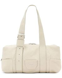 AllSaints - Buckle-Detail Leather Shoulder Bag - Lyst