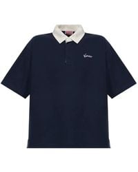 KENZO - Embroidered-Logo Polo Shirt - Lyst